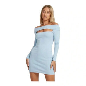Motel‎ Niwaya Long Sleeve Mini Dress